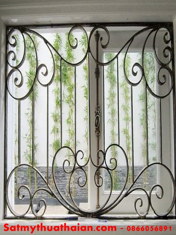 Cửa sổ sắt mỹ thuật CS11