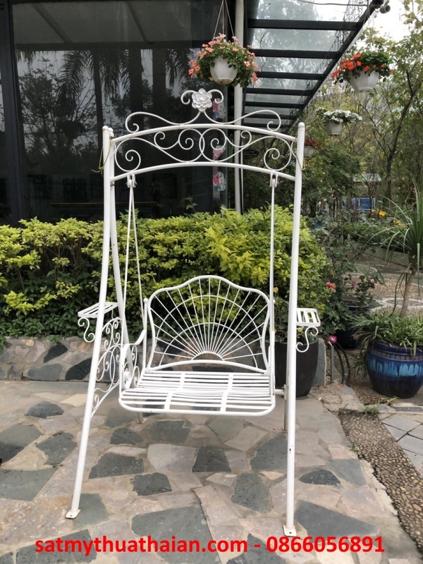 Xích đu sắt mỹ thuật XD03