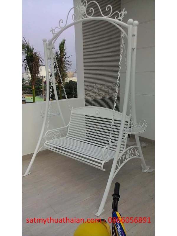 Xích đu sắt mỹ thuật XD04