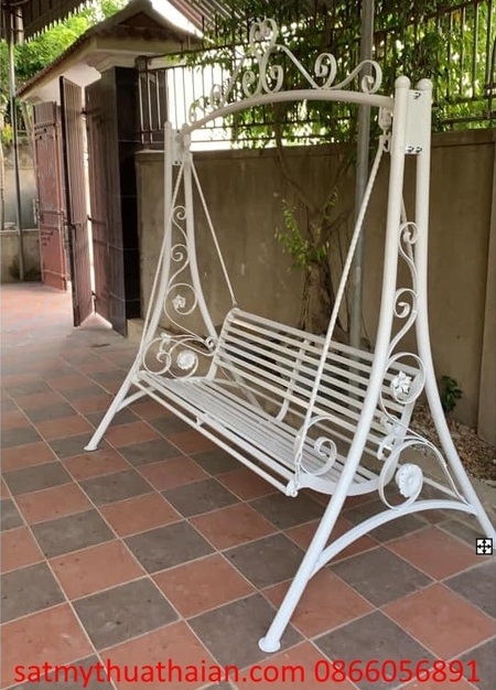 Xích đu sắt mỹ thuật XD06