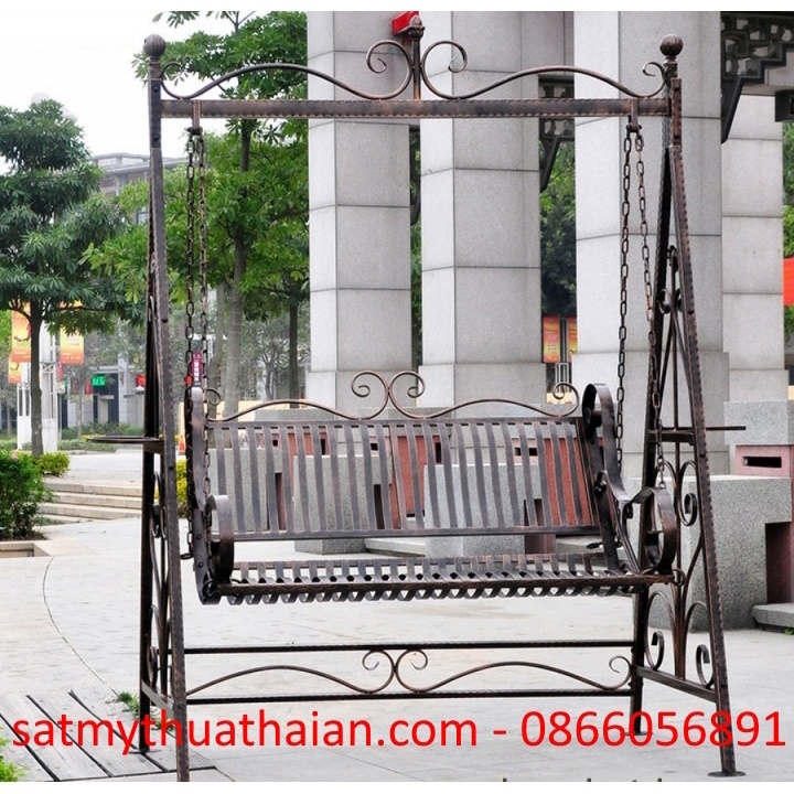Xích đu sắt mỹ thuật XD10