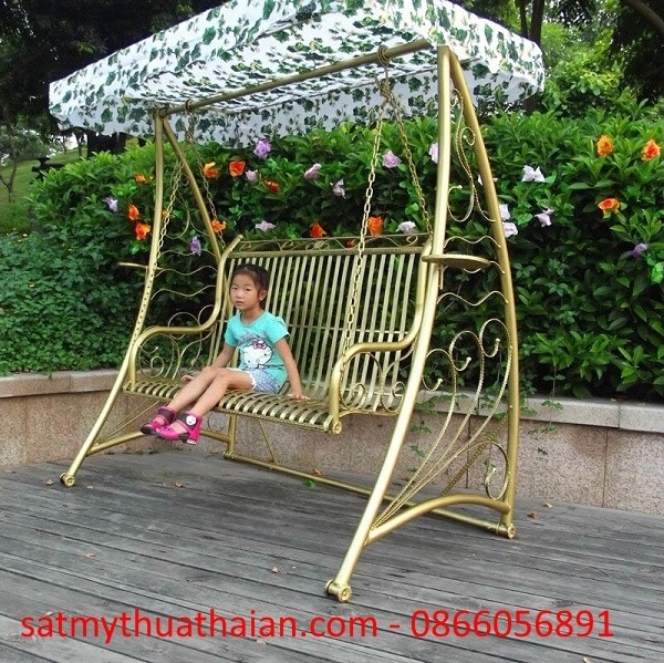 Xích đu sắt mỹ thuật XD11