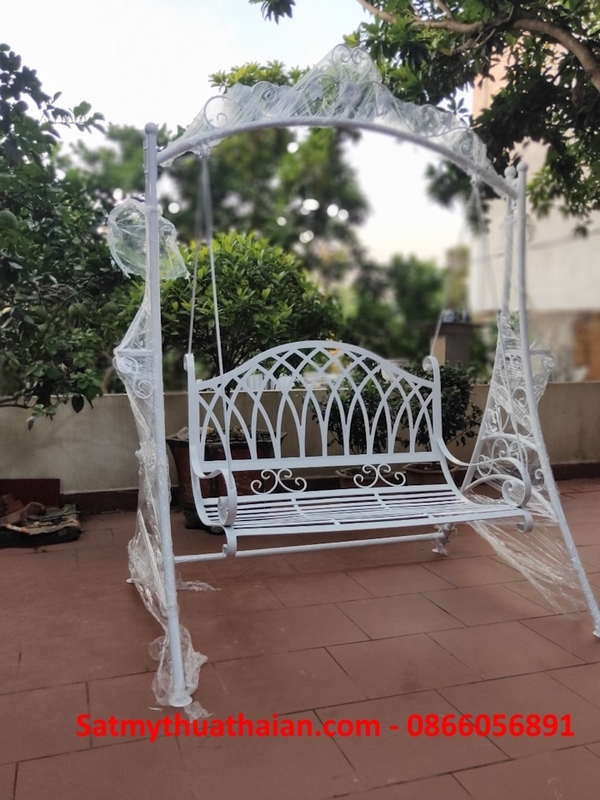 Xích đu sắt mỹ thuật XD12