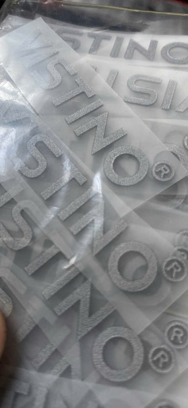 In tem logo silicon ép nhiệt