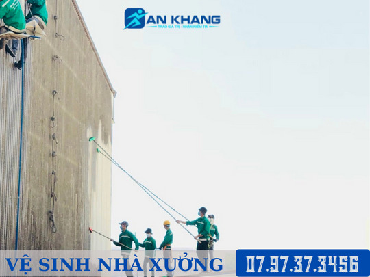 Dịch vụ vệ sinh nhà xưởng