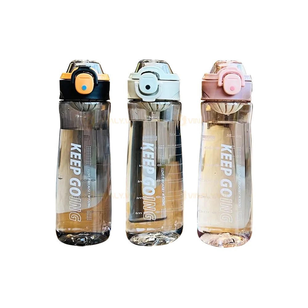 Bình nhựa thể thao Keep going 800ml