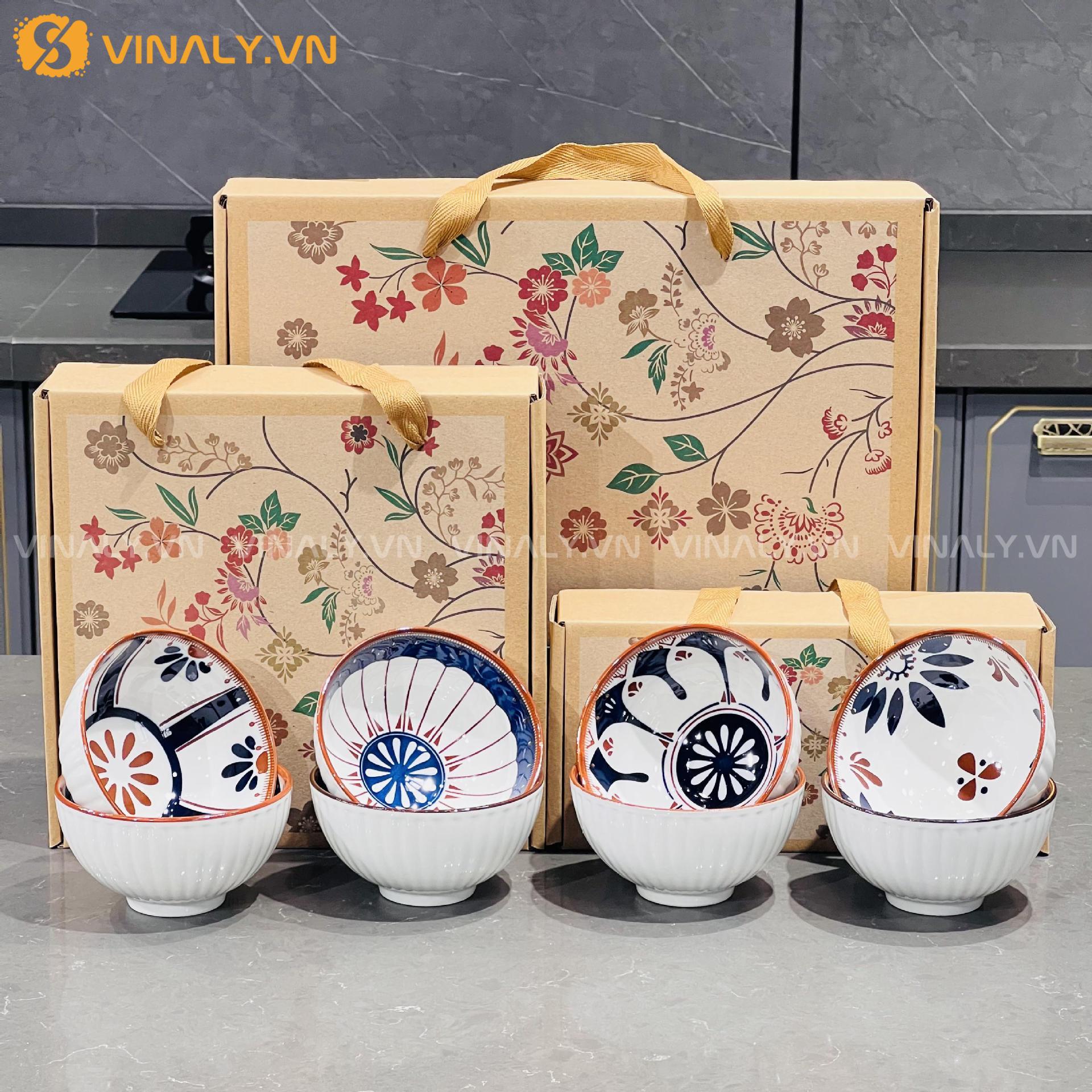 Bộ chén sứ Trung Hoa sang trọng