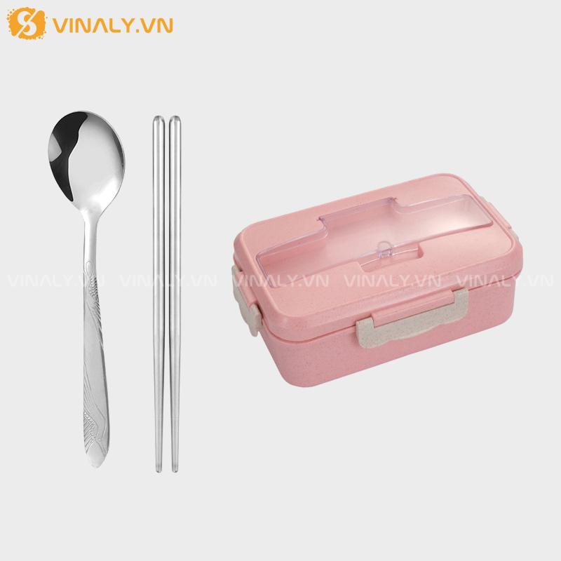 Hộp cơm lúa mạch giữ nhiệt tốt