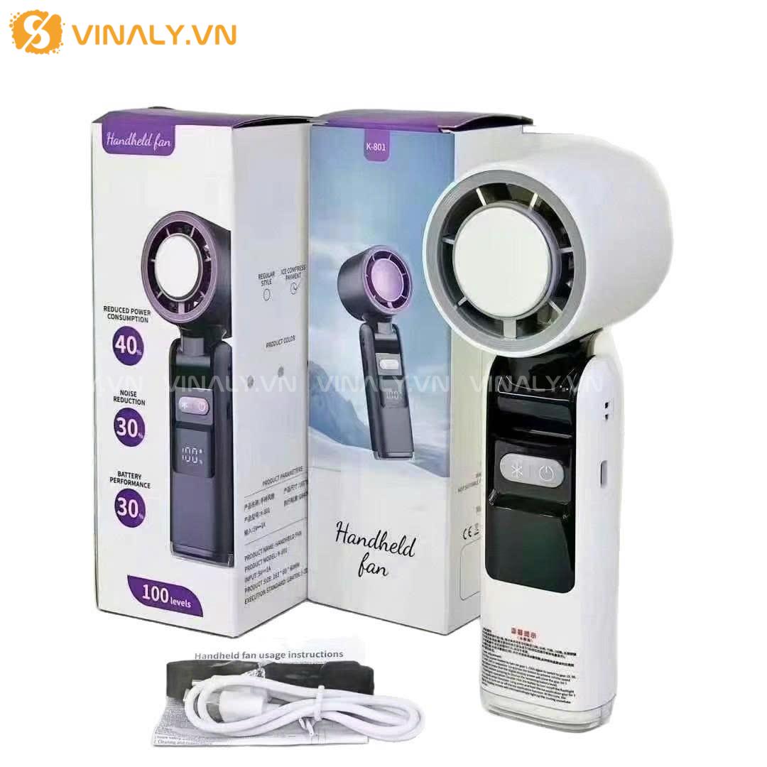 Quạt cầm tay có sò lạnh cao cấp