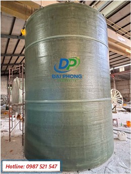 Bồn Composite 30m3 chứa Sút (NaOH)	