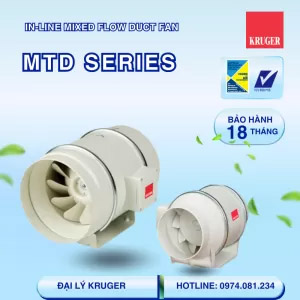 Quạt in-line BTD 125 TM