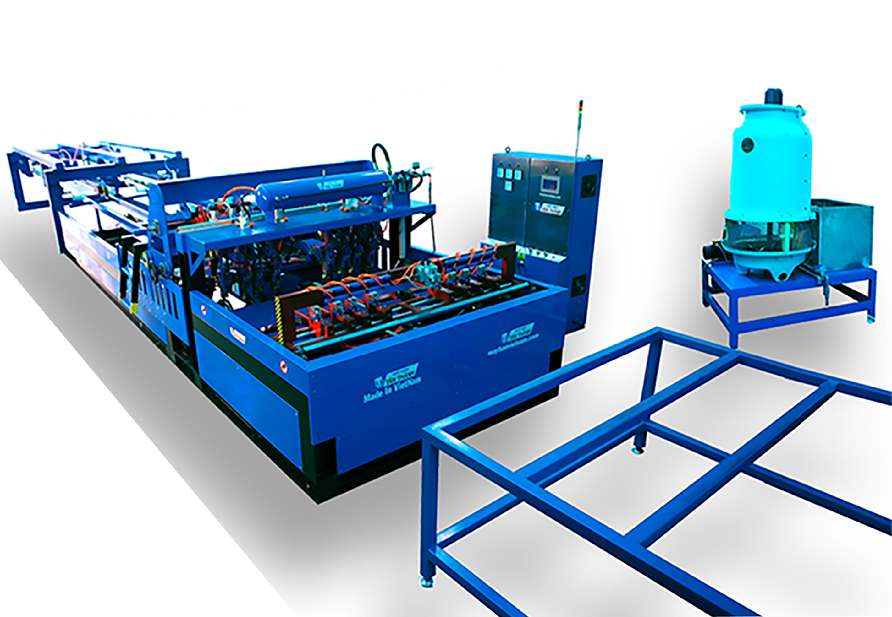 Máy hàn lưới bán tự động