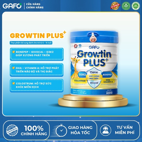 Thực phẩm bổ sung Growtin Plus+