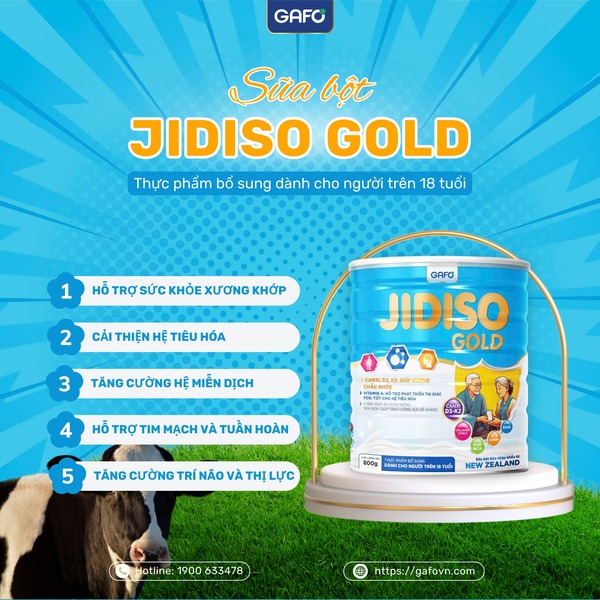Thực phẩm bổ sung Jidiso Gold