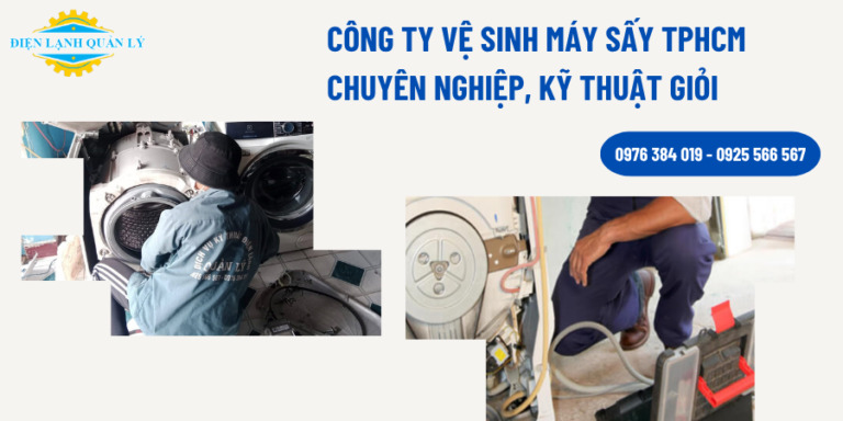Dịch vụ vệ sinh máy sấy