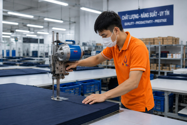 Khâu cắt vải