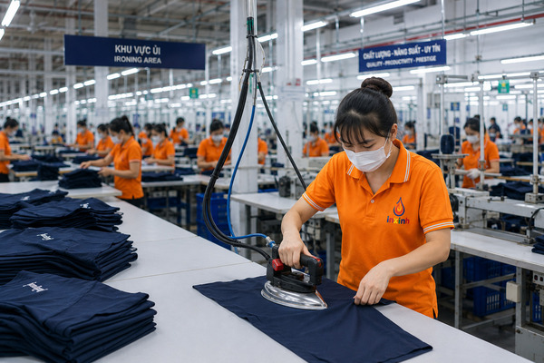 Khu vực là ủi