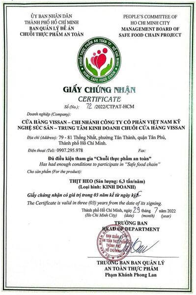 Giấy chứng nhận