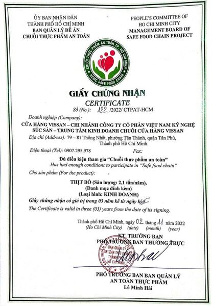 Giấy chứng nhận