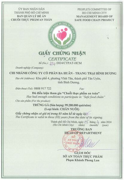Giấy chứng nhận