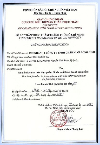 Giấy chứng nhận