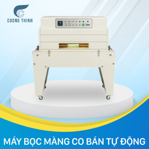 Máy bọc màng co POF bán tự động Model DFQA450+BS-A450