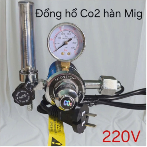 Van đồng hồ CO2