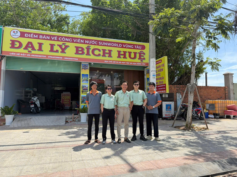 Hình ảnh đại lý bán vé