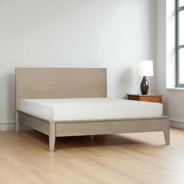 Khung giường gỗ lắp ráp không cần dụng cụ