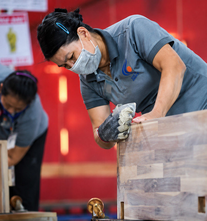 Quy trình vệ sinh nội thất gỗ tại Công Ty TNHH IMITI