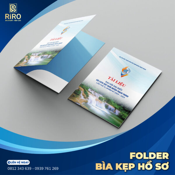 In Folder bìa kẹp