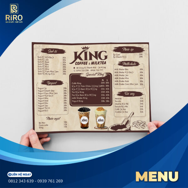 In menu
