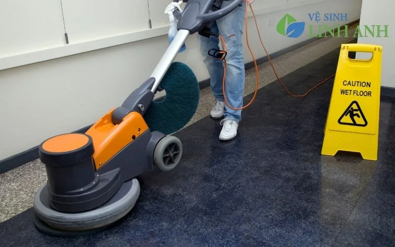 Dịch vụ đánh bóng phục hồi sàn đá