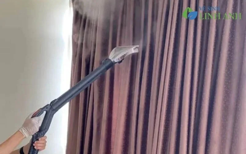 Dịch vụ giặt rèm cửa