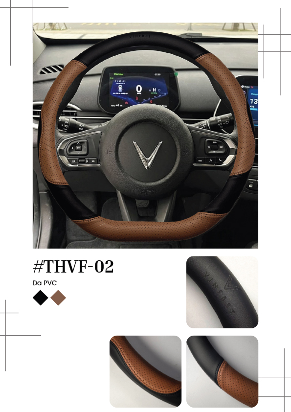 Bọc vô lăng THVF 02