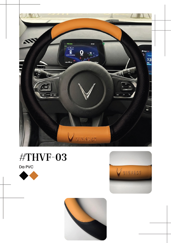 Bọc vô lăng THVF 03