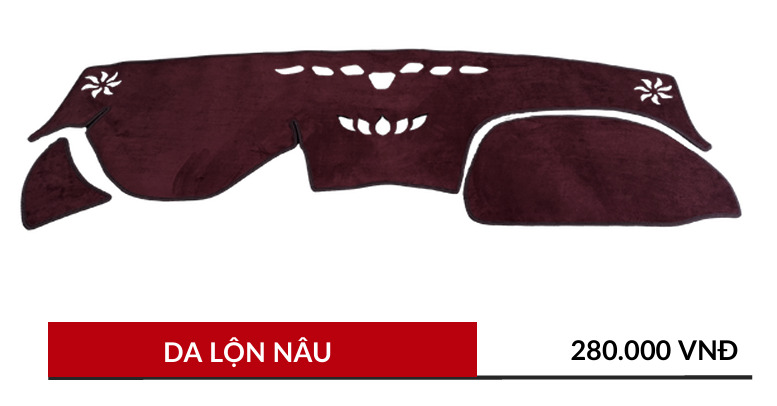 Thảm Taplo da lộn nâu
