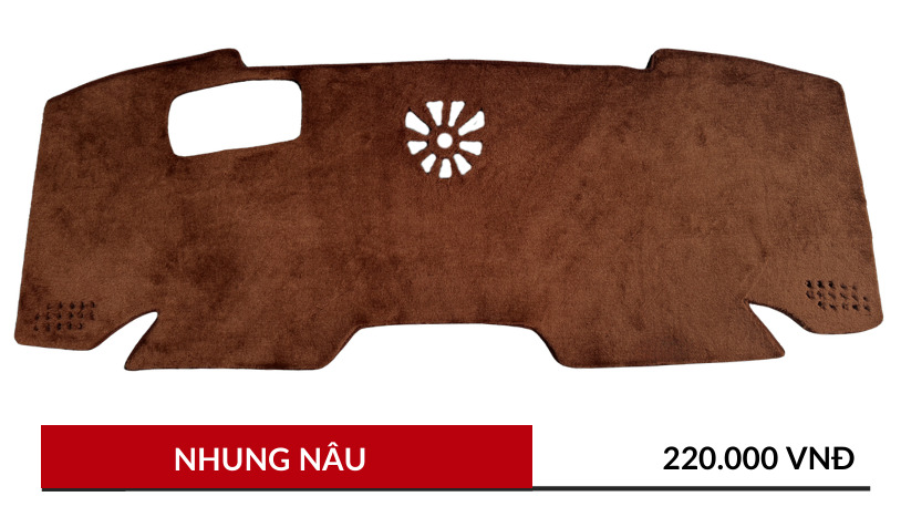 Thảm Taplo nhung nâu