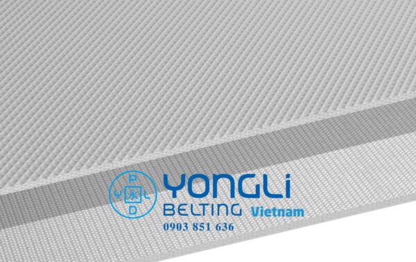 Băng tải PVC trắng 2.0mm caro