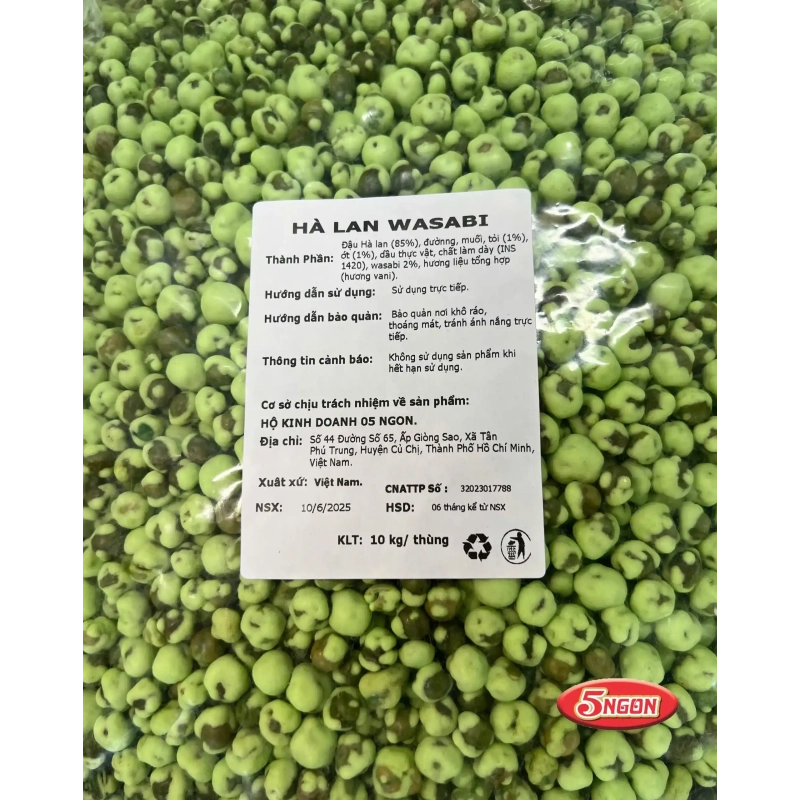 Đậu Hà Lan Wasabi