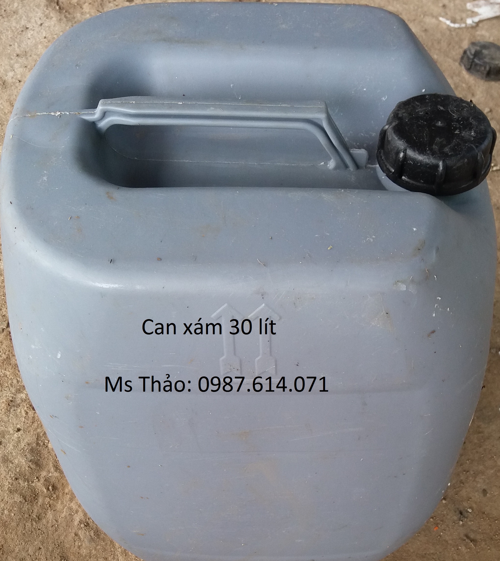 Can xám dấm 30L