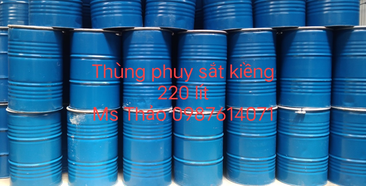 Thùng phuy sắt