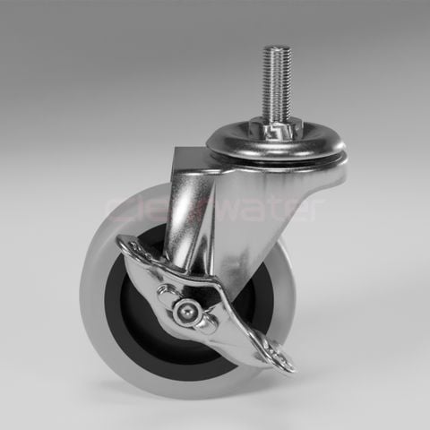 Bánh xe 3 inch trắng