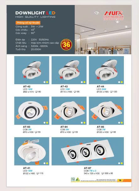 Đèn Downlight Led