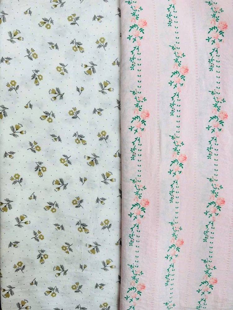 Vải cotton Hàn - khổ 1.6m - cuộn 100-150m