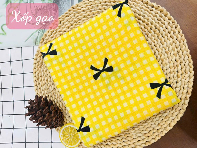Vải xốp gạo - khổ 1.55m - cuộn 150-159m