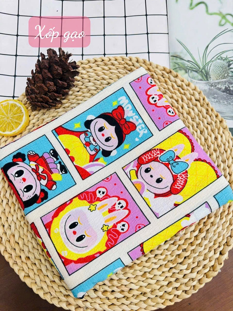 Vải xốp gạo - khổ 1.55m - cuộn 150-159m
