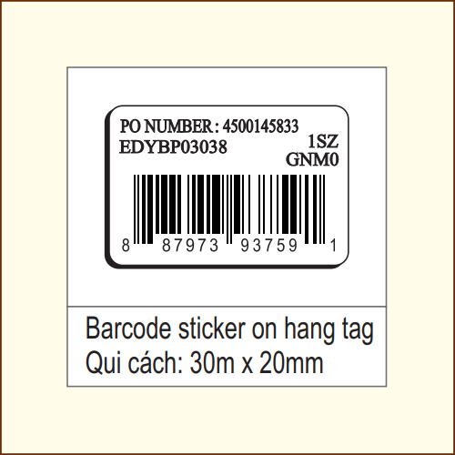 Sticker trên giấy decal