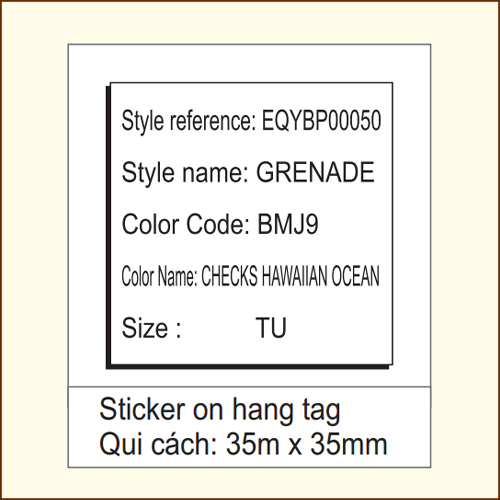 Sticker trên giấy decal