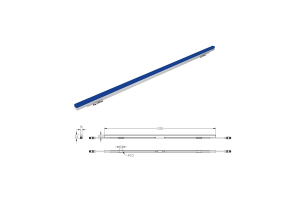 Bộ đèn LED thanh RGB Direct Linear L1000